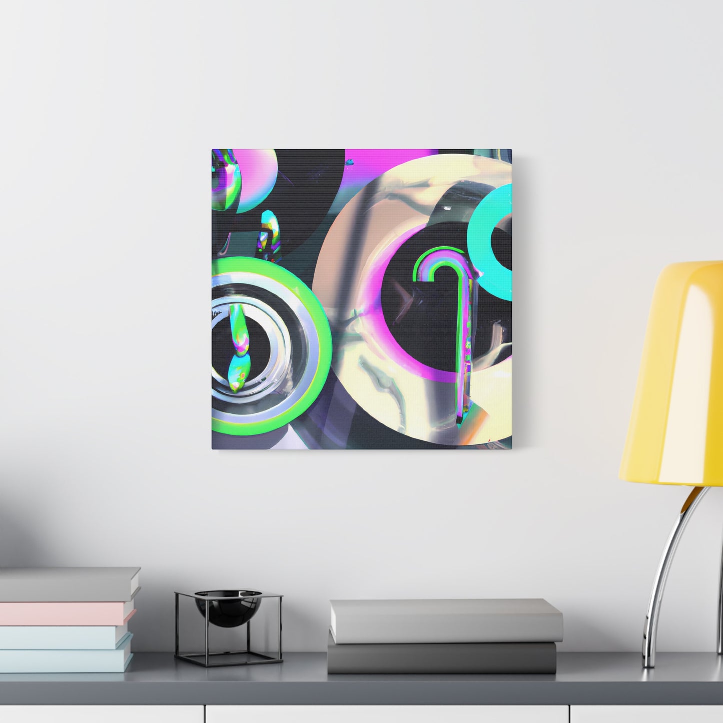 Neon Nexus 2 - on Canvas