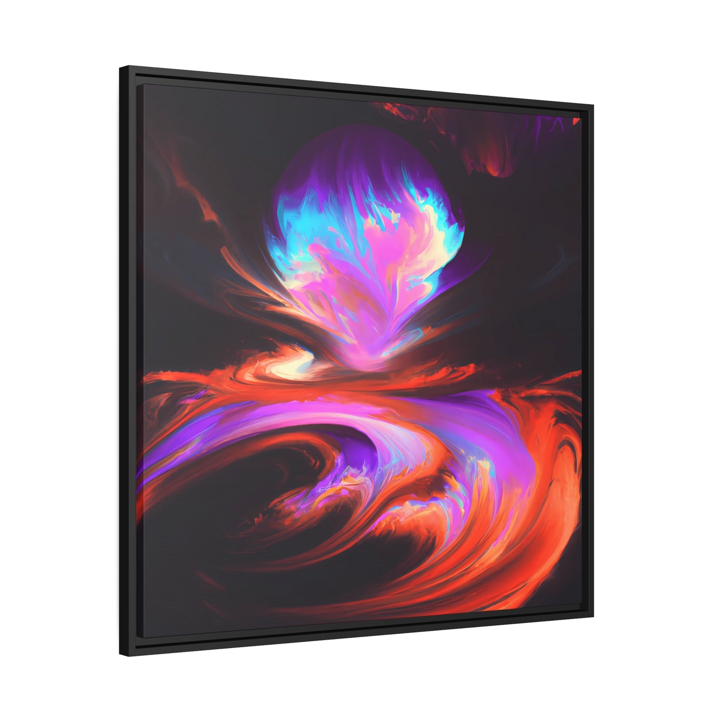 Quantum Euphoria 13 - on Framed Canvas