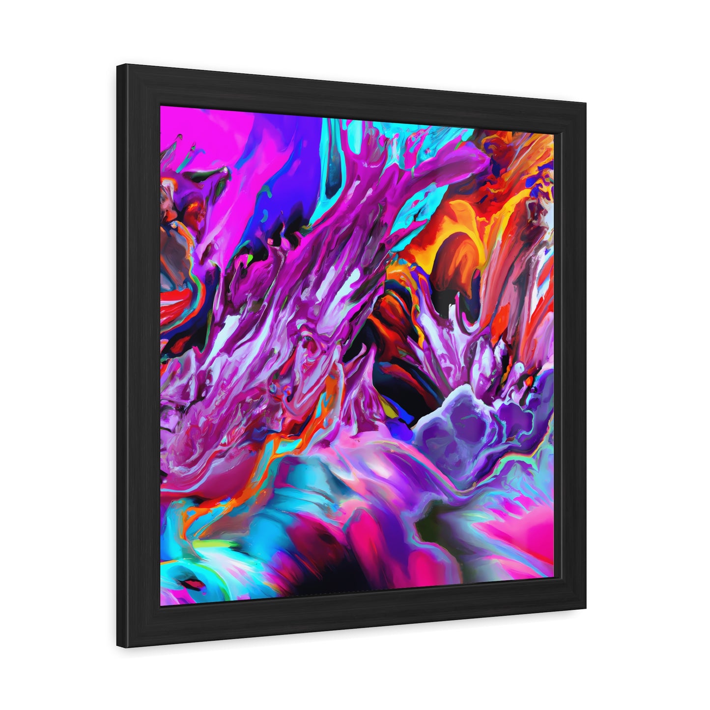 Fabstract 87 - on Framed Print