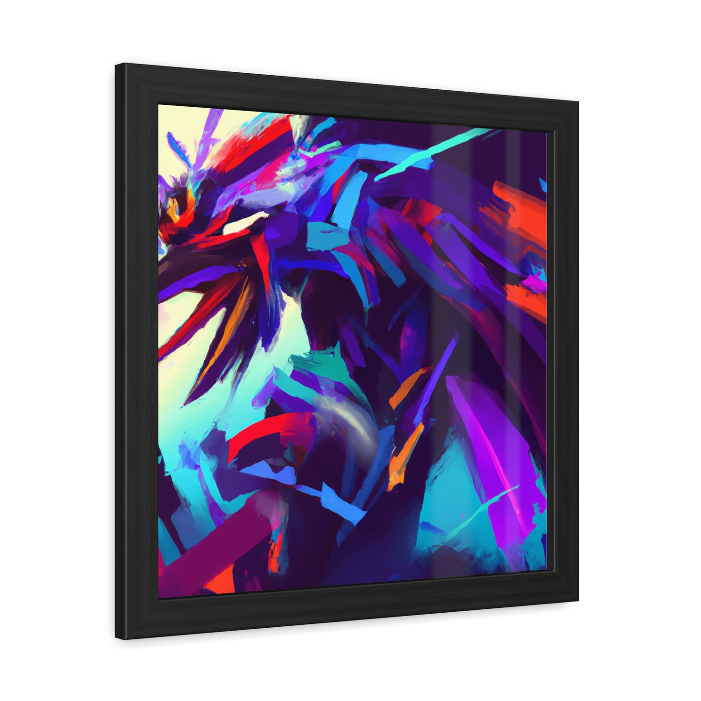 Fabstract 51 - on Framed Print