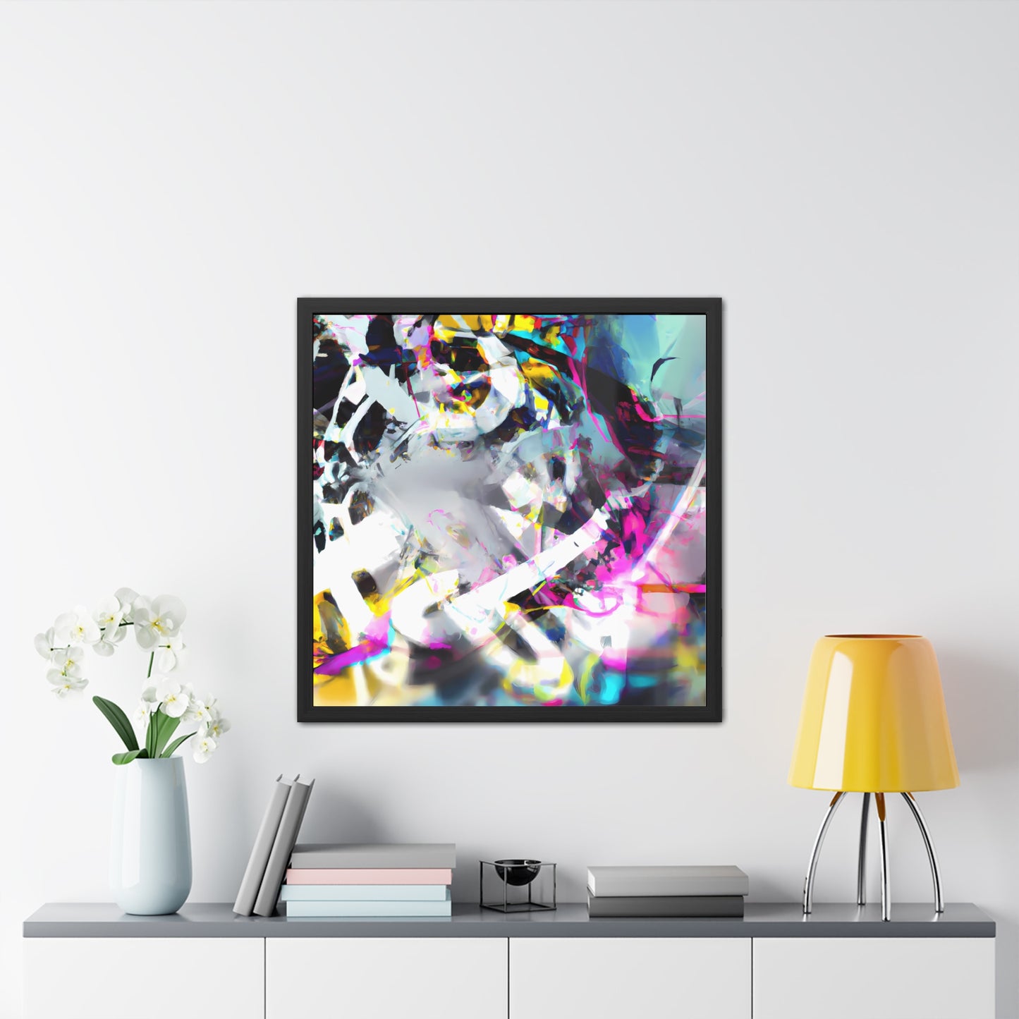 Future Graffiti 18 - on Framed Print