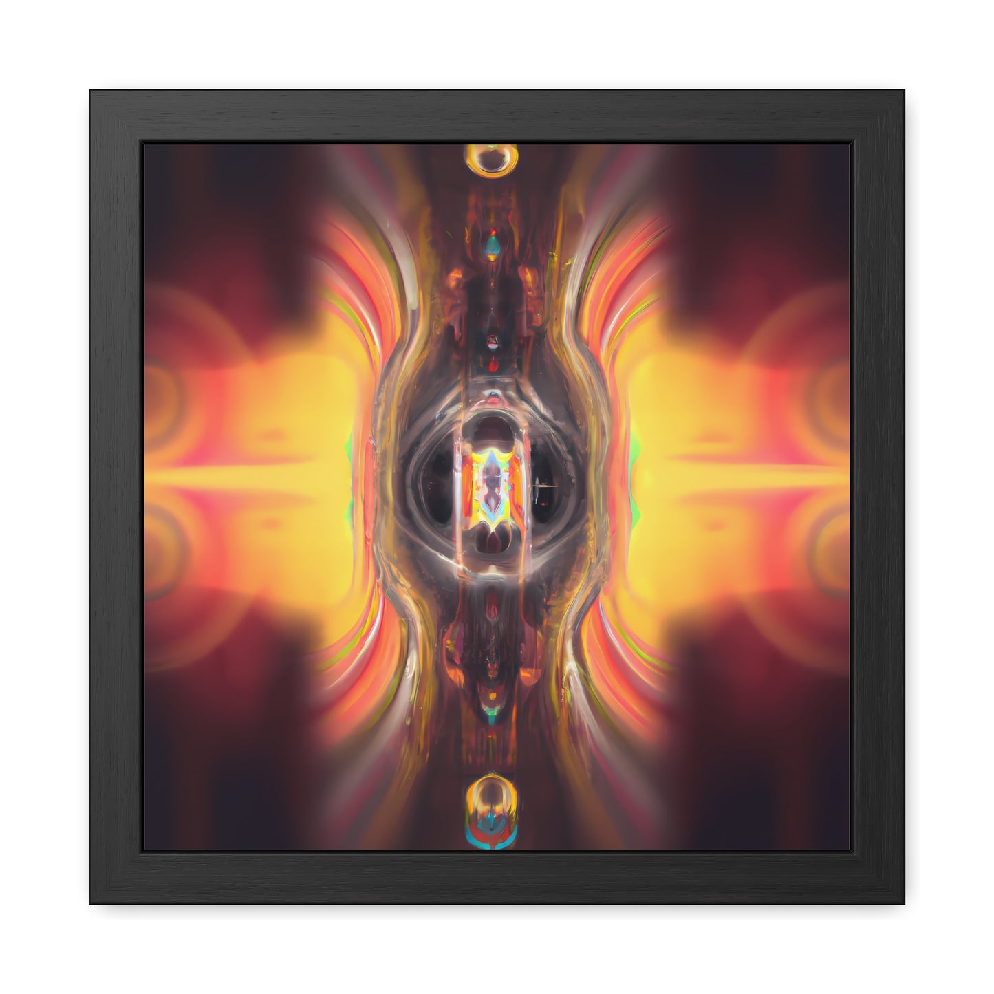 Temporal Flux 8 - on Framed Print