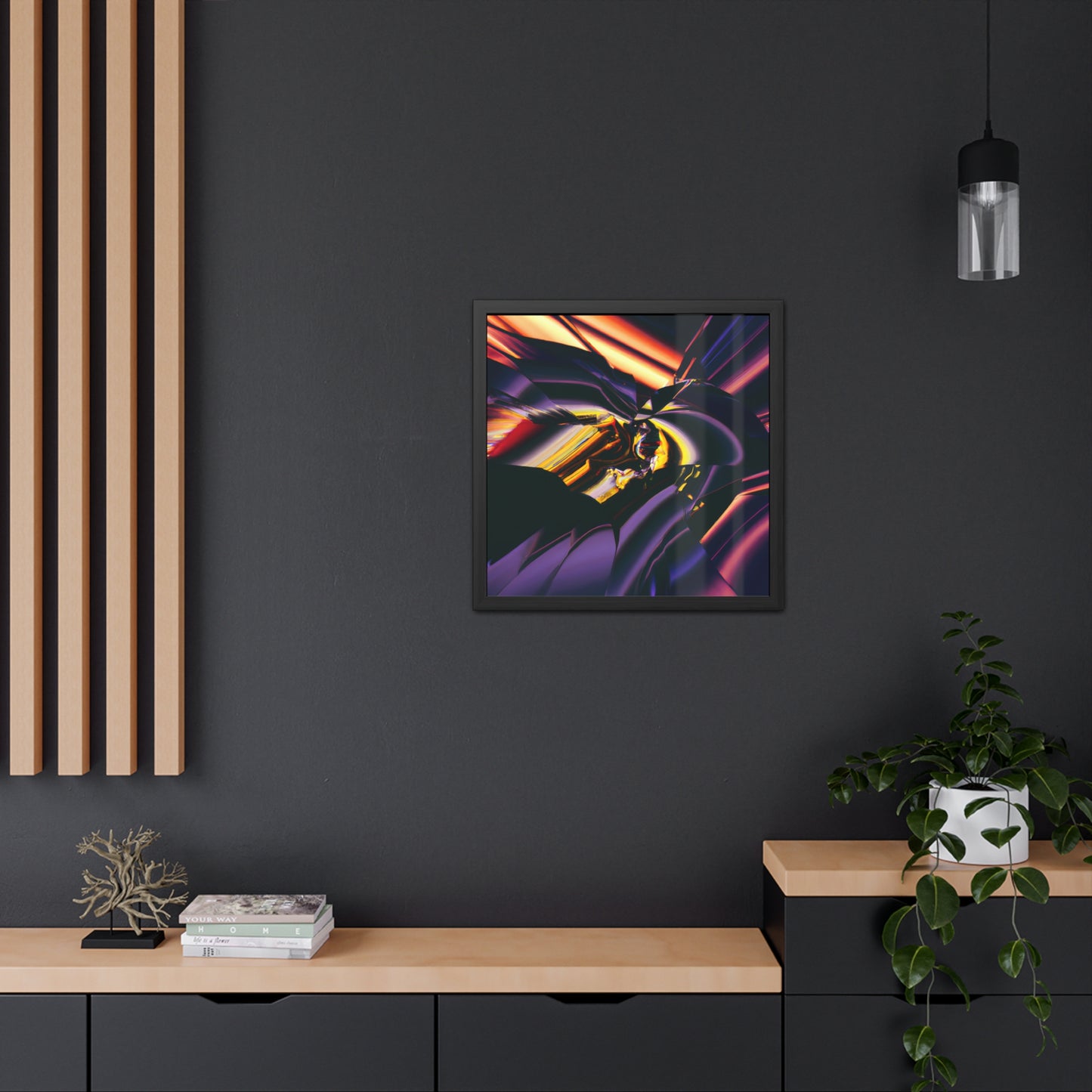 Temporal Flux 16 - on Framed Print