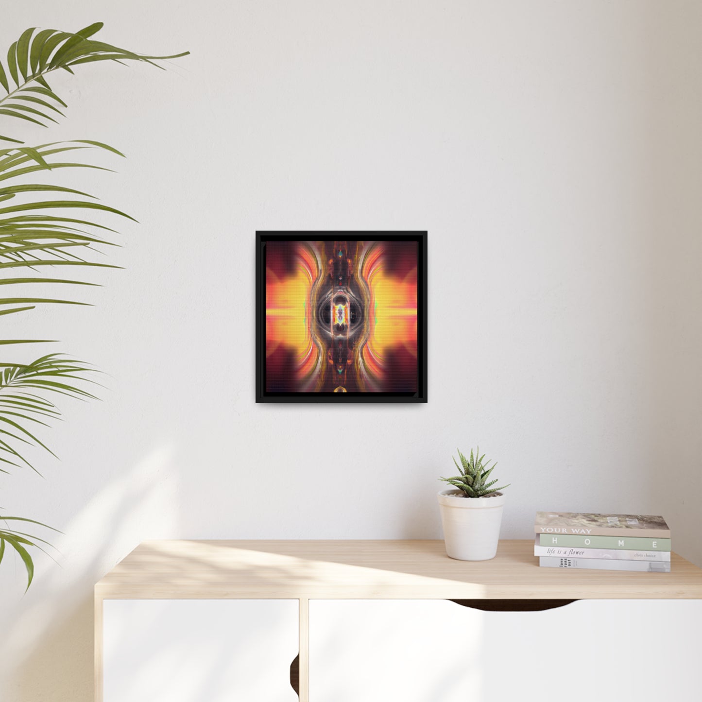 Temporal Flux 7 - on Framed Canvas