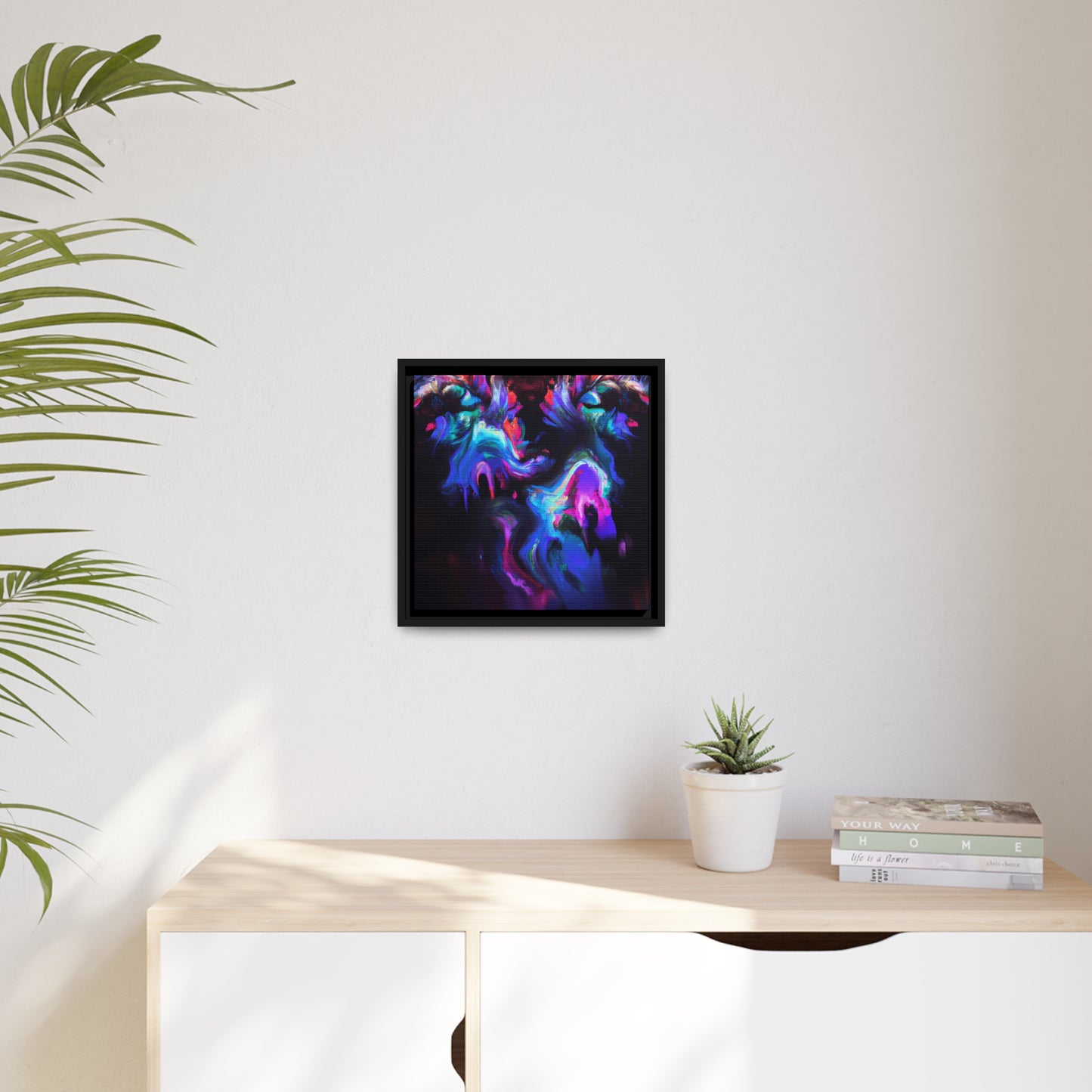 Quantum Euphoria 17 - on Framed Canvas