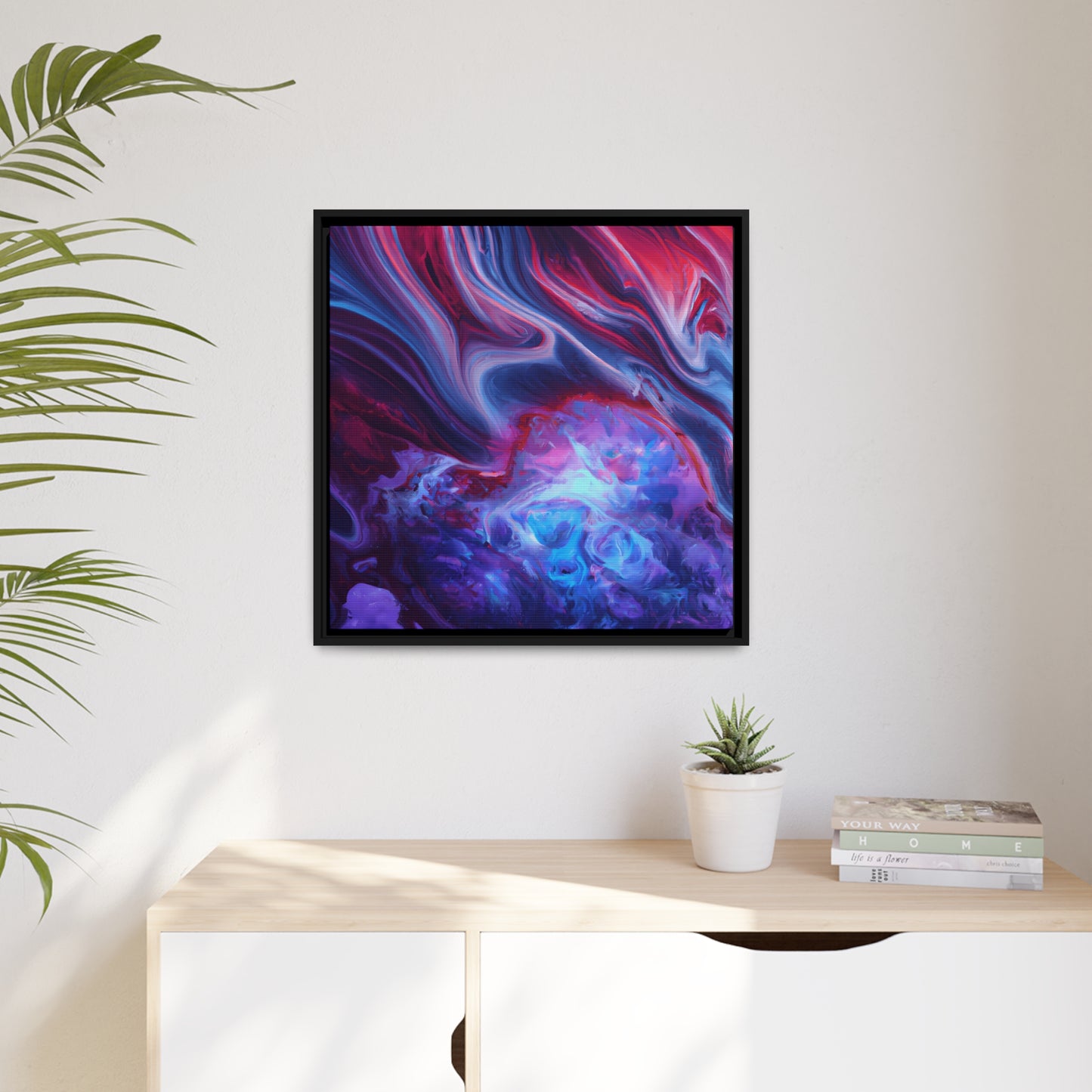 Quantum Euphoria 2 - on Framed Canvas