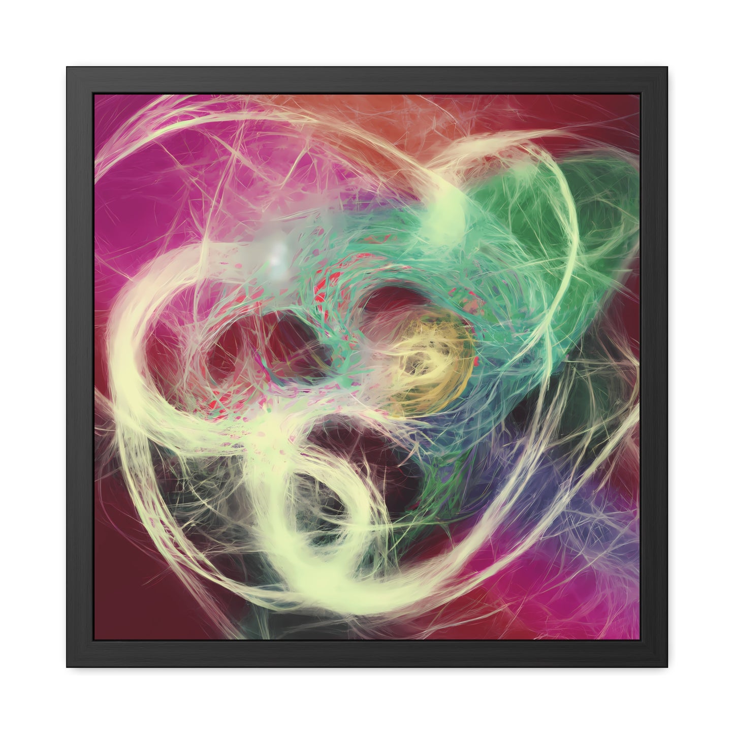 Fabstract 109 - on Framed Print