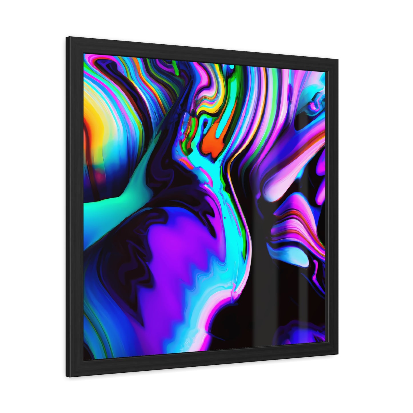 Fabstract 42 - on Framed Print