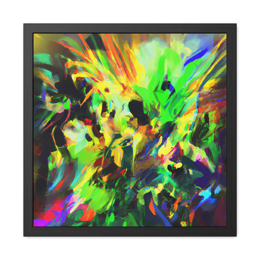 Fabstract 85 - on Framed Print