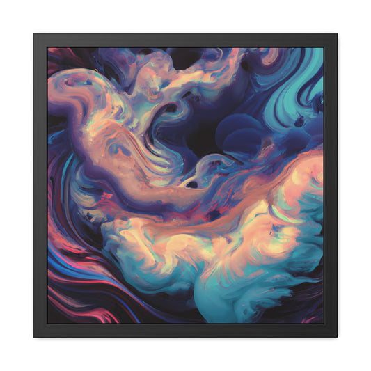 Quantum Euphoria 9 - on Framed Print