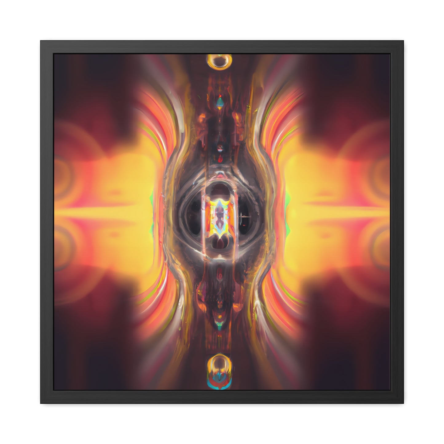 Temporal Flux 8 - on Framed Print