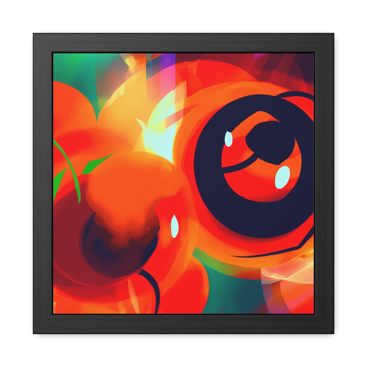 Fabstract 7 - on Framed Print