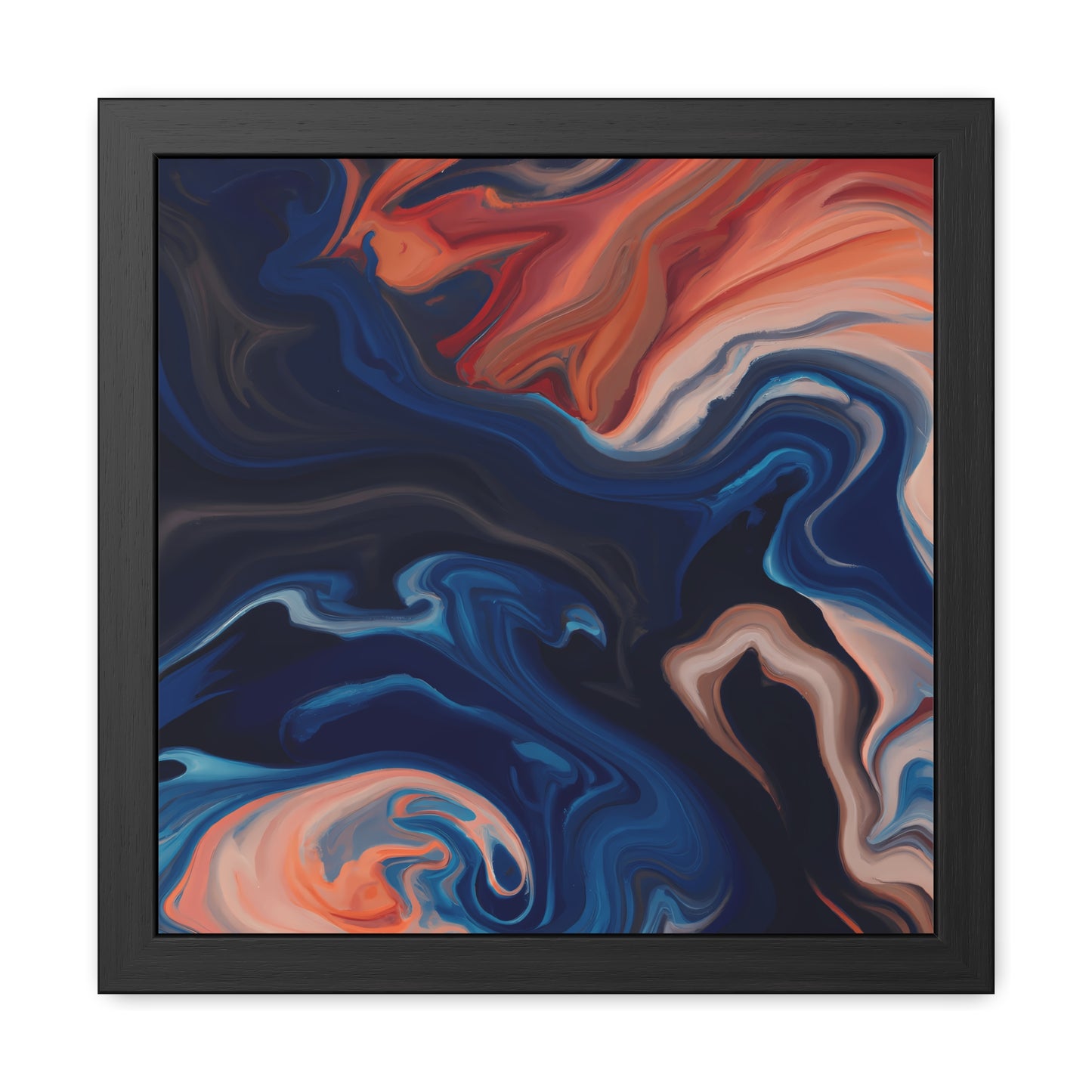 Fabstract 66 - on Framed Print