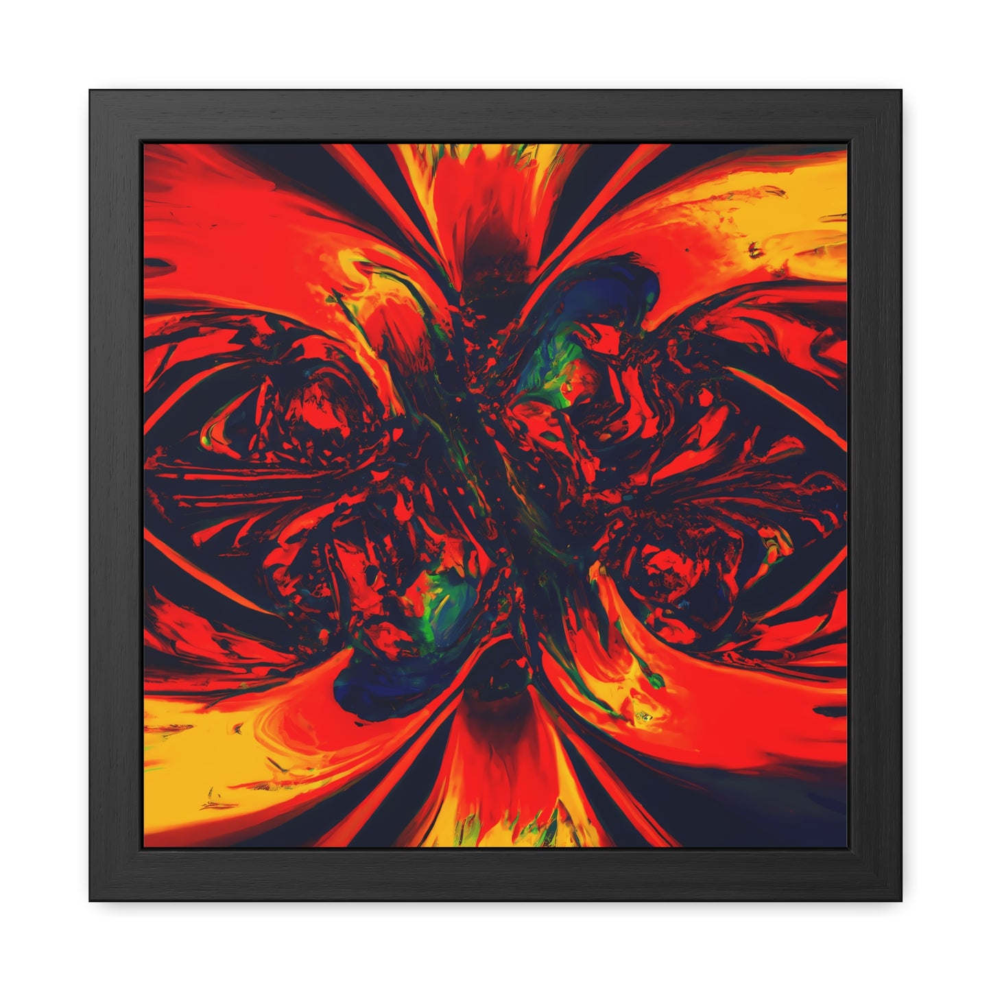 Fabstract 69 - on Framed Print