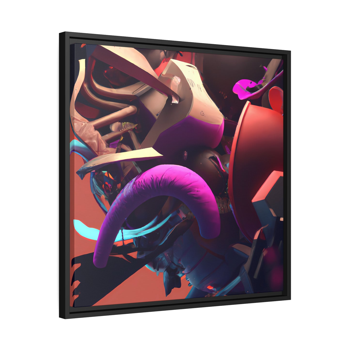 Temporal Flux 3 - on Framed Canvas