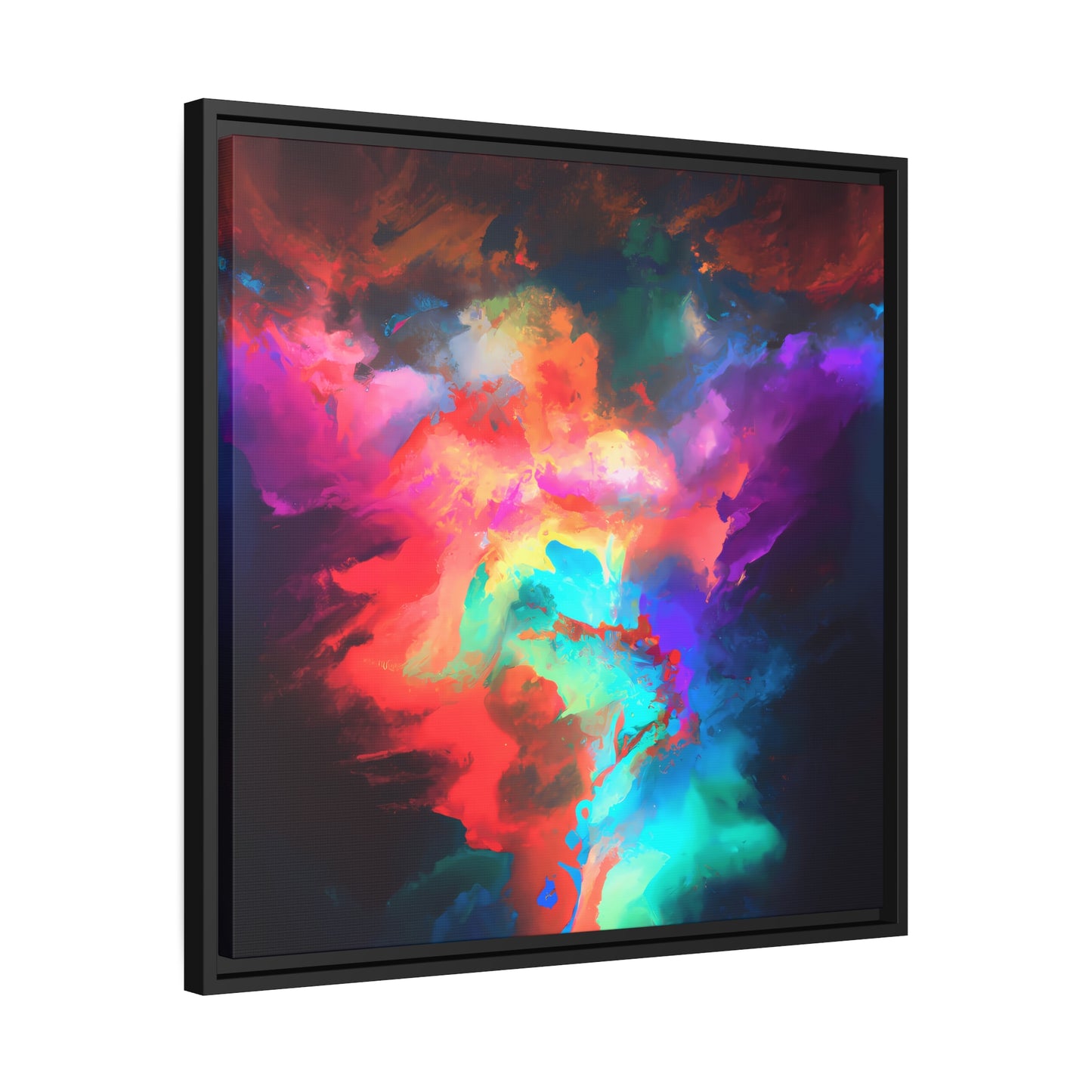 Quantum Euphoria 18 - on Framed Canvas