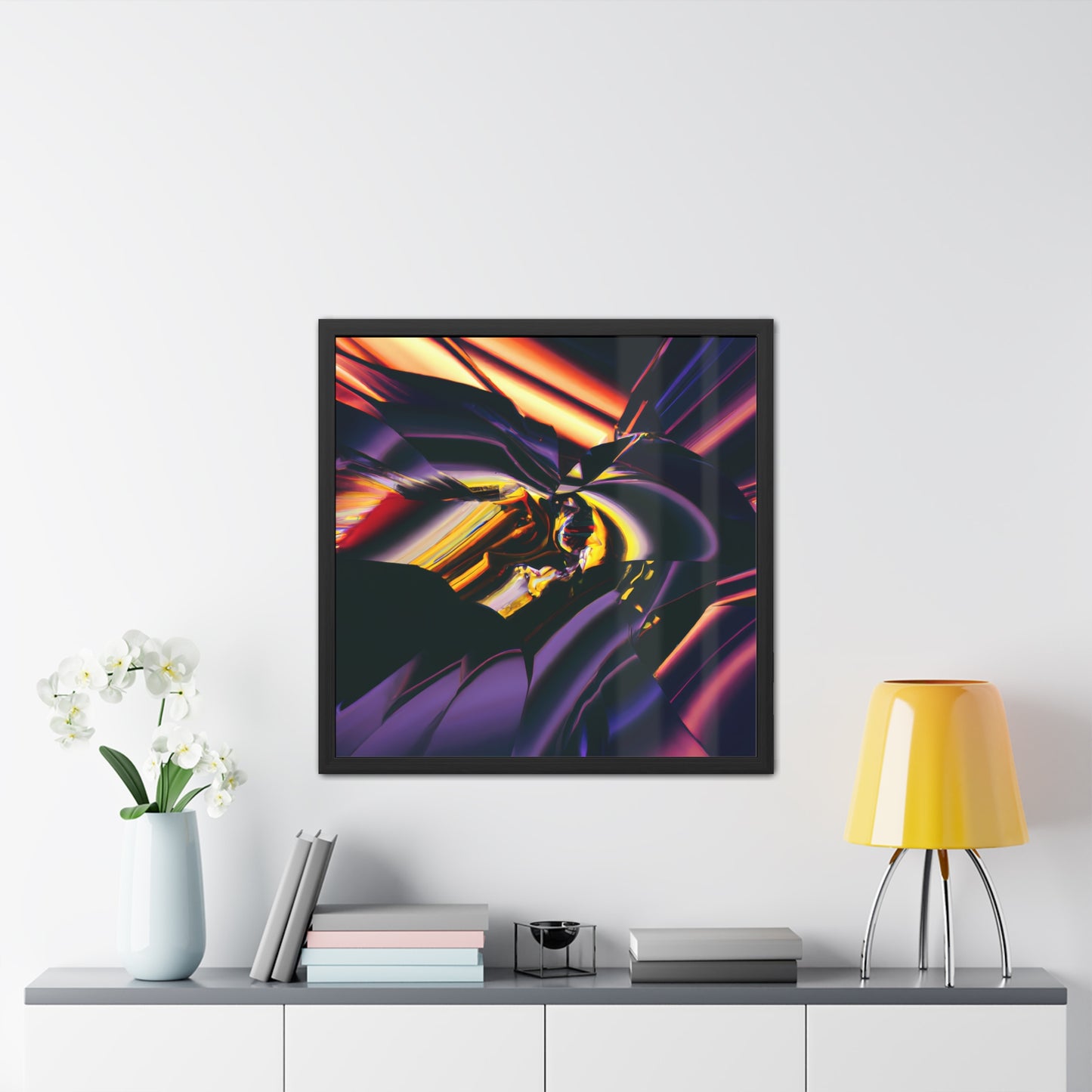 Temporal Flux 16 - on Framed Print