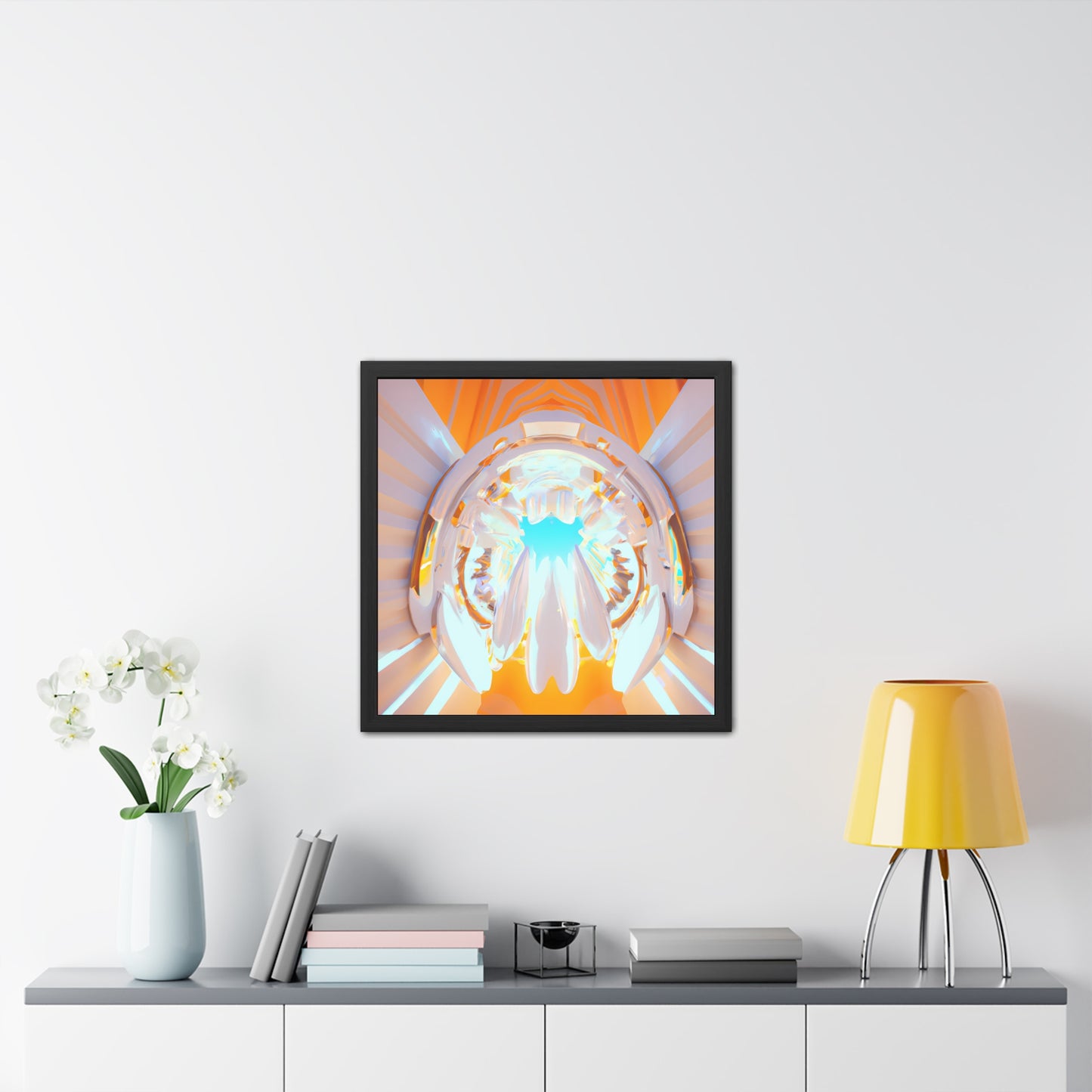 Temporal Flux 12 - on Framed Print