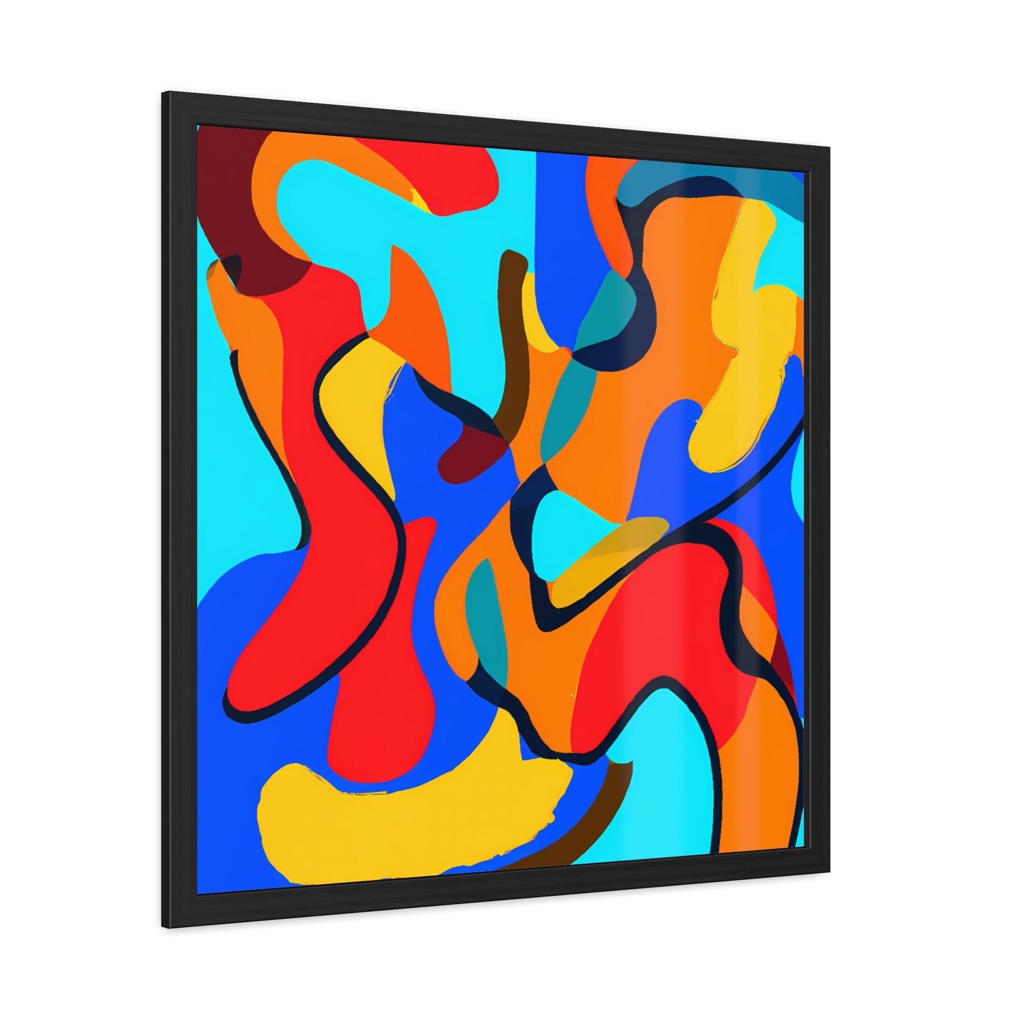 Fabstract 6 - on Framed Print