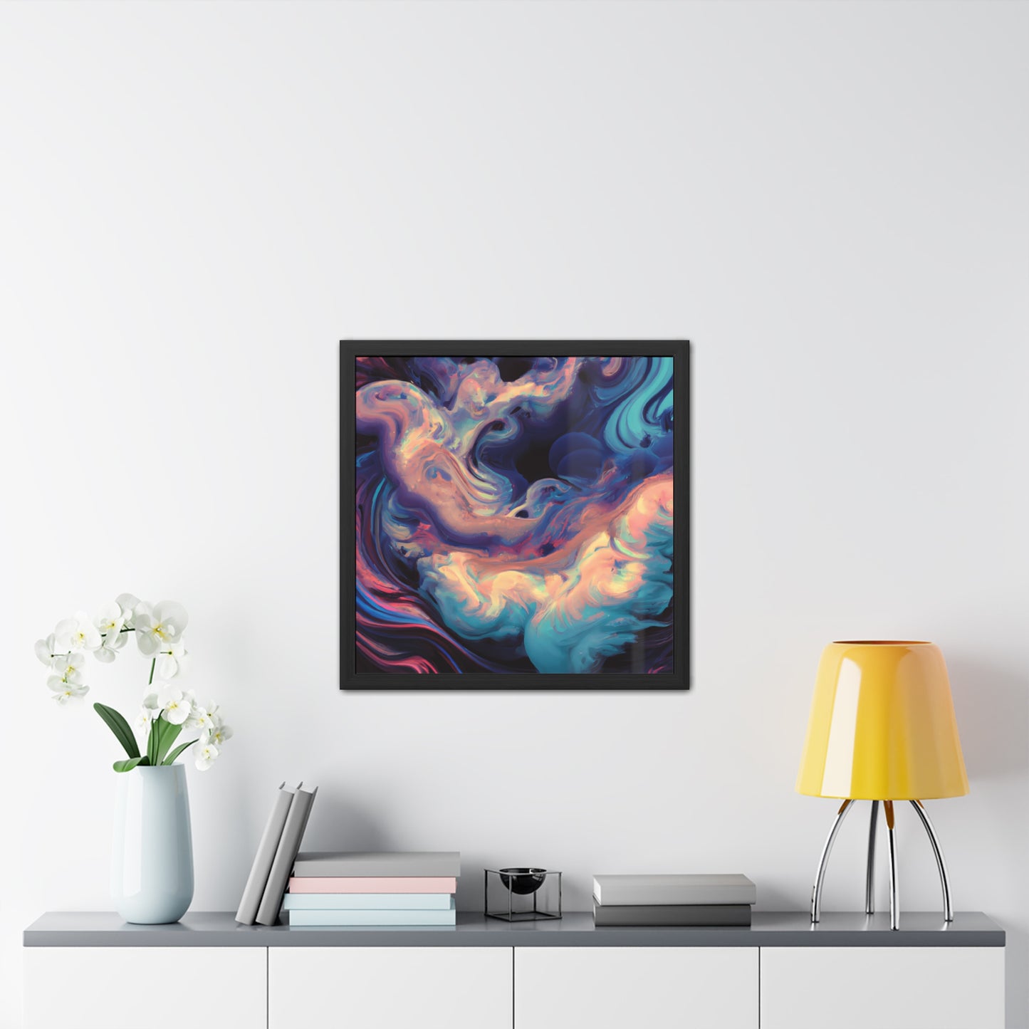 Quantum Euphoria 9 - on Framed Print