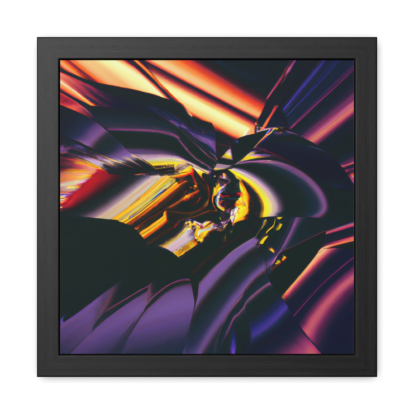 Temporal Flux 16 - on Framed Print