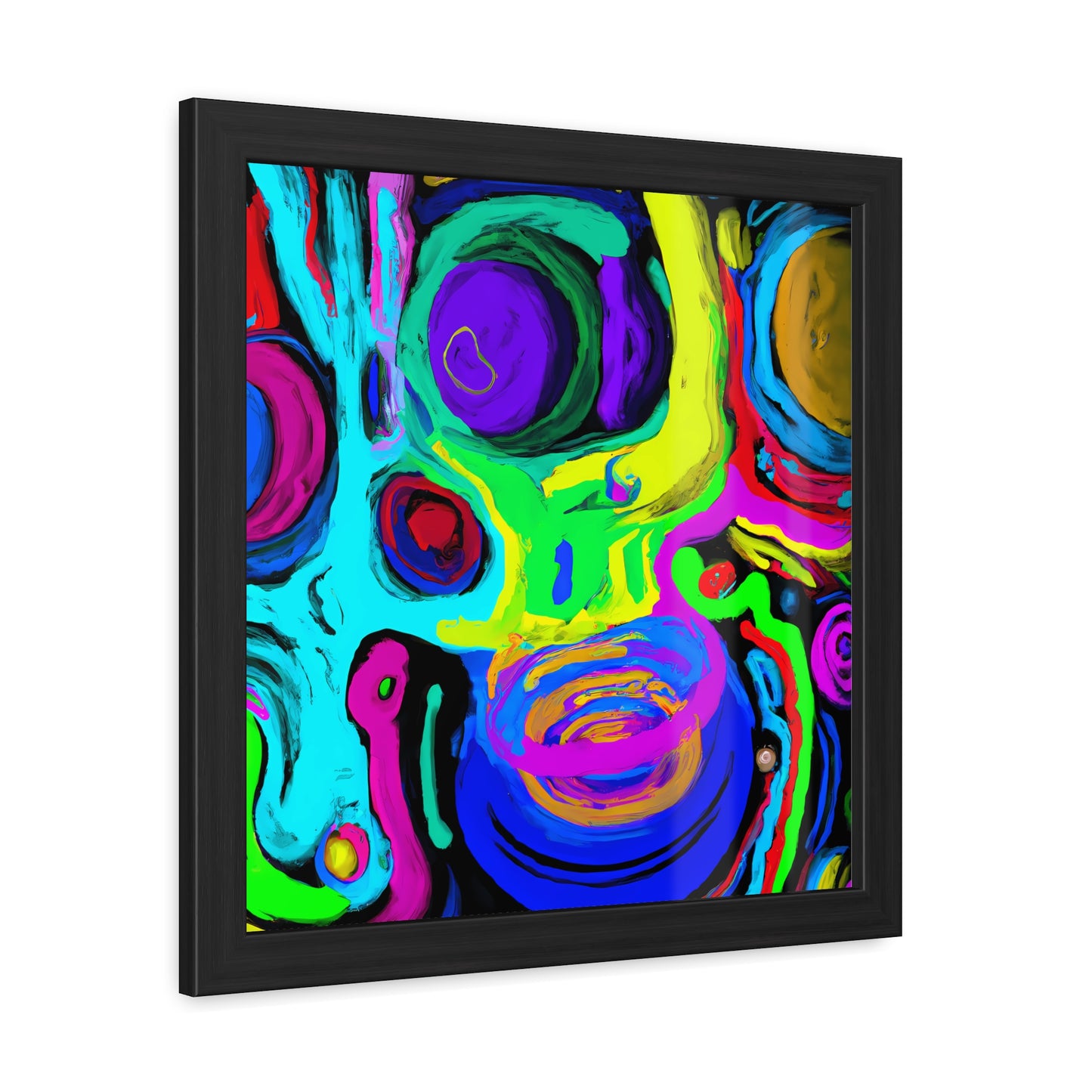 Fabstract 37 - on Framed Print