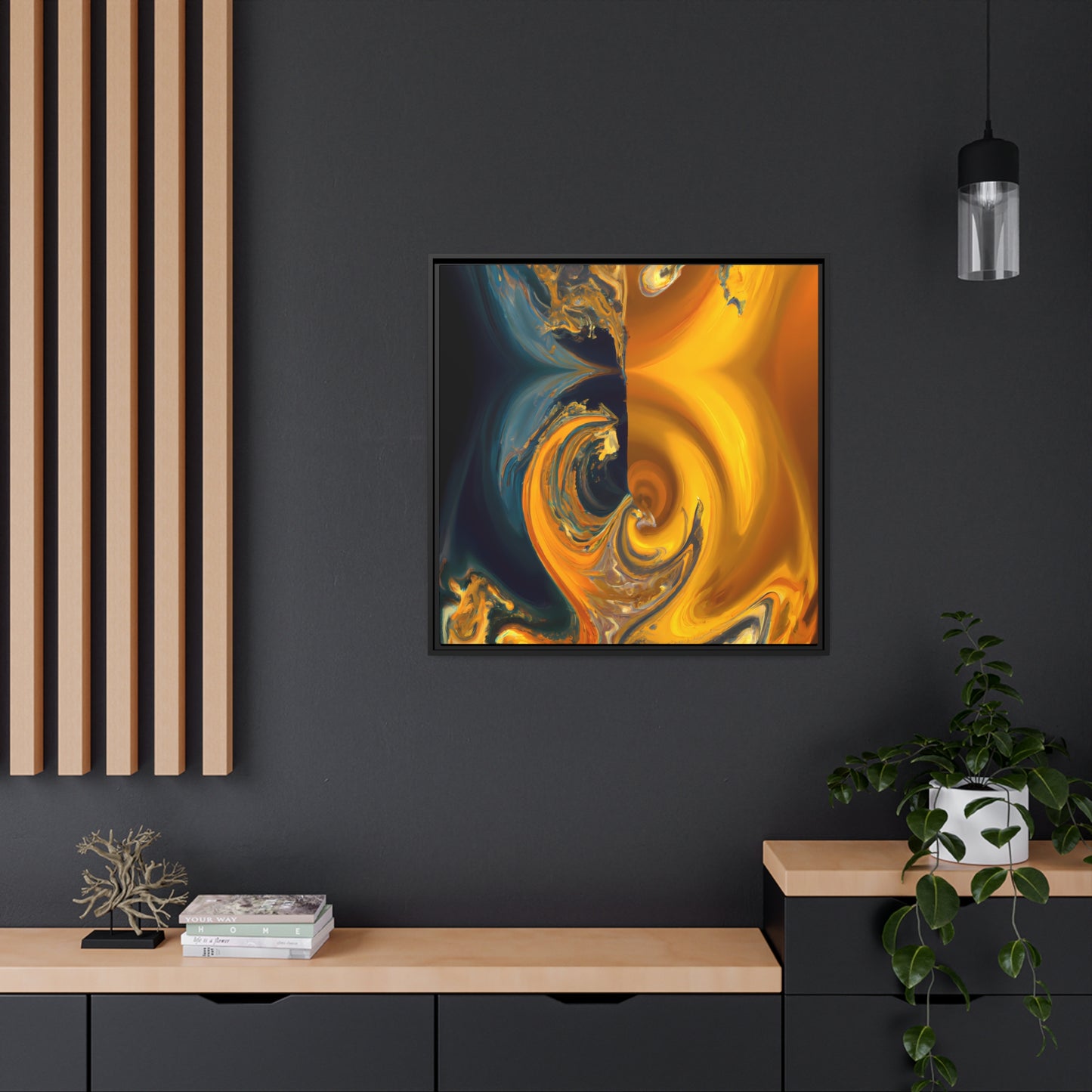 Infinite Perspectives 5 - on Framed Canvas