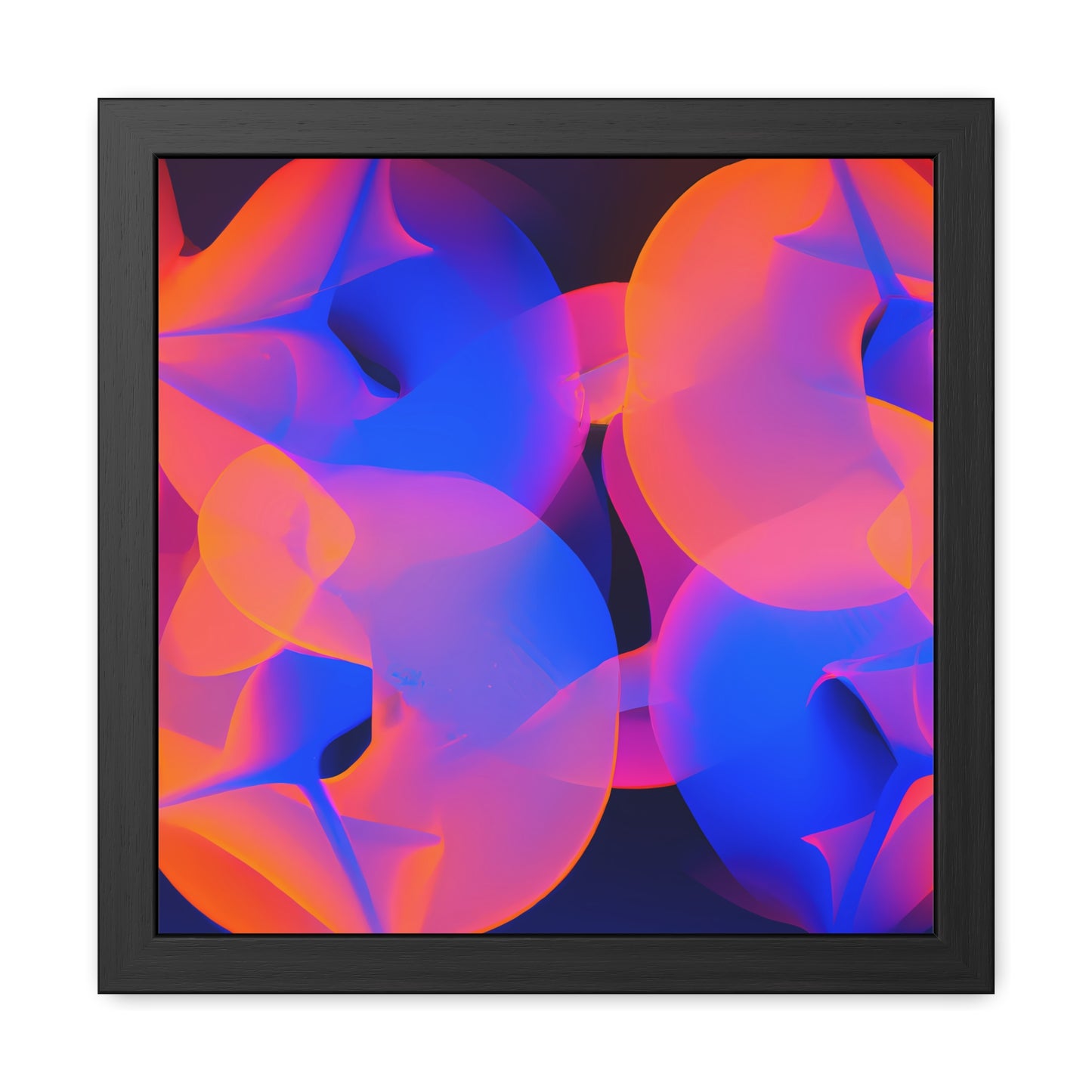 Neon Nexus 5 - on Framed Print