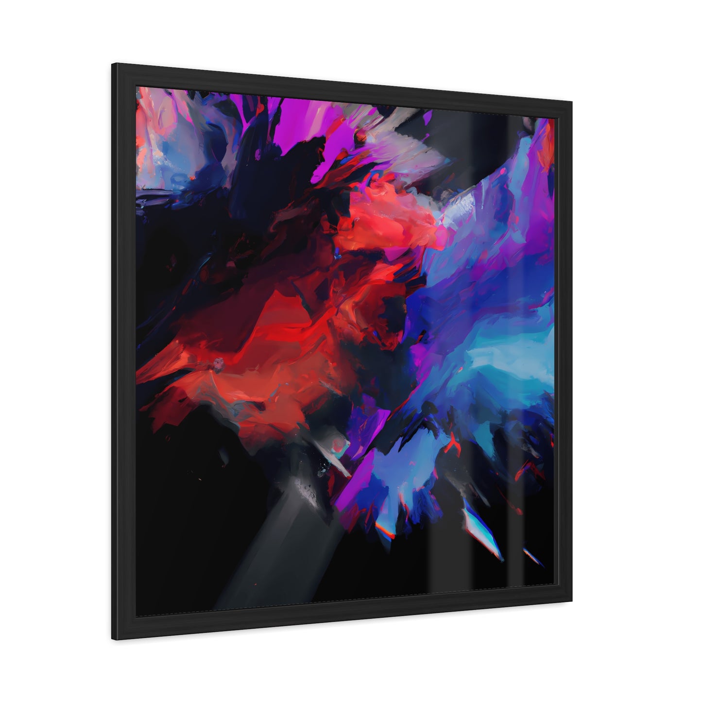 Fabstract 39 - on Framed Print