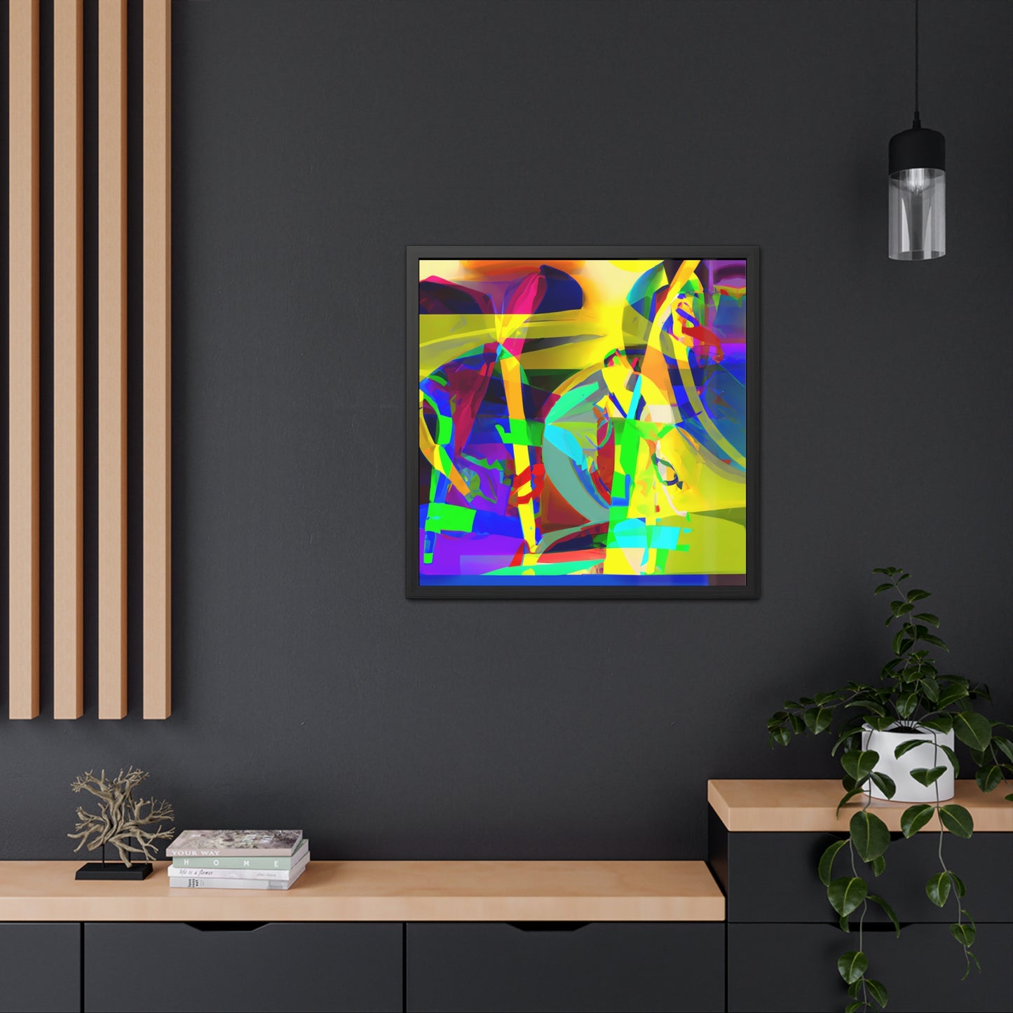 Future Graffiti 4 - on Framed Print