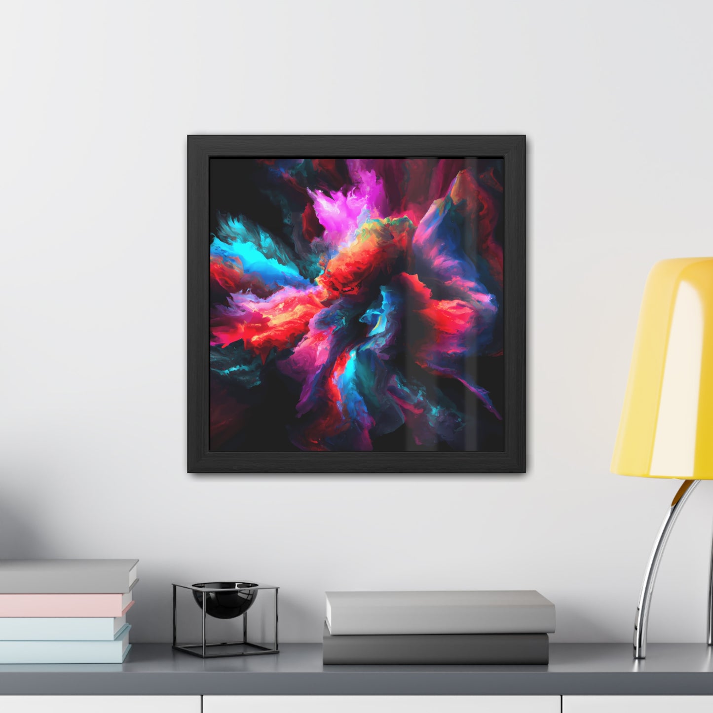 Fabstract 61 - on Framed Print