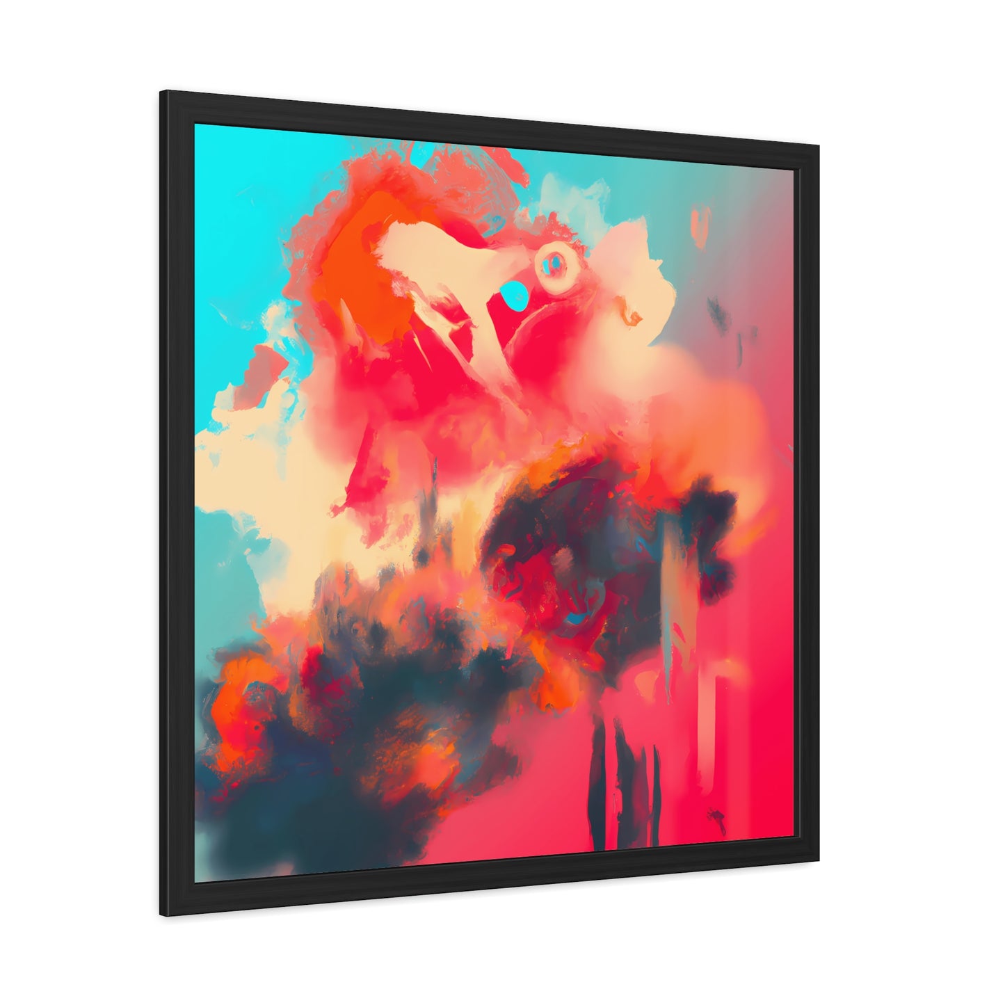 Fabstract 48 - on Framed Print