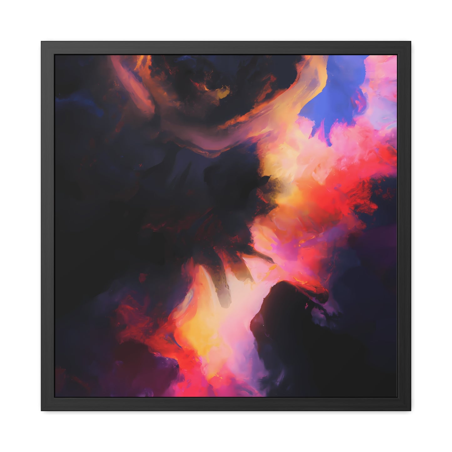 Fabstract 41 - on Framed Print