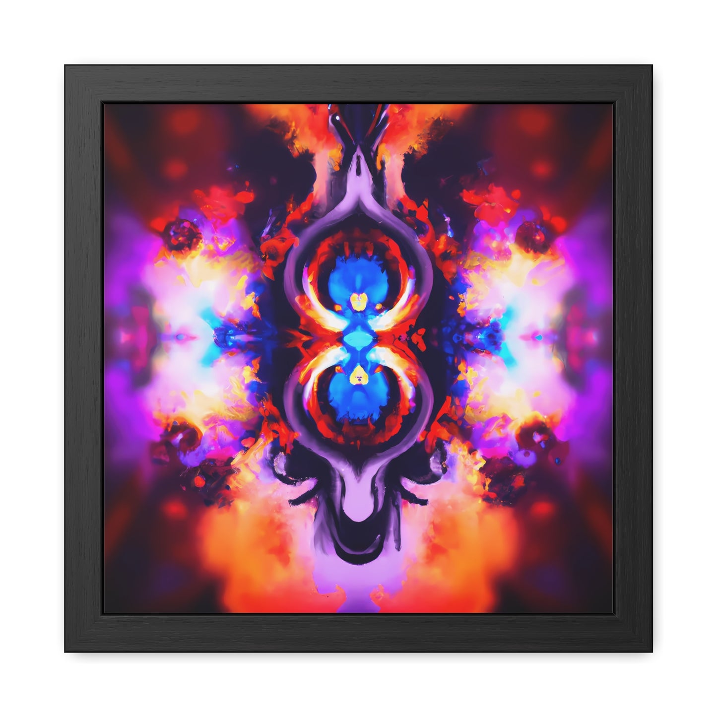 Fabstract 70 - on Framed Print