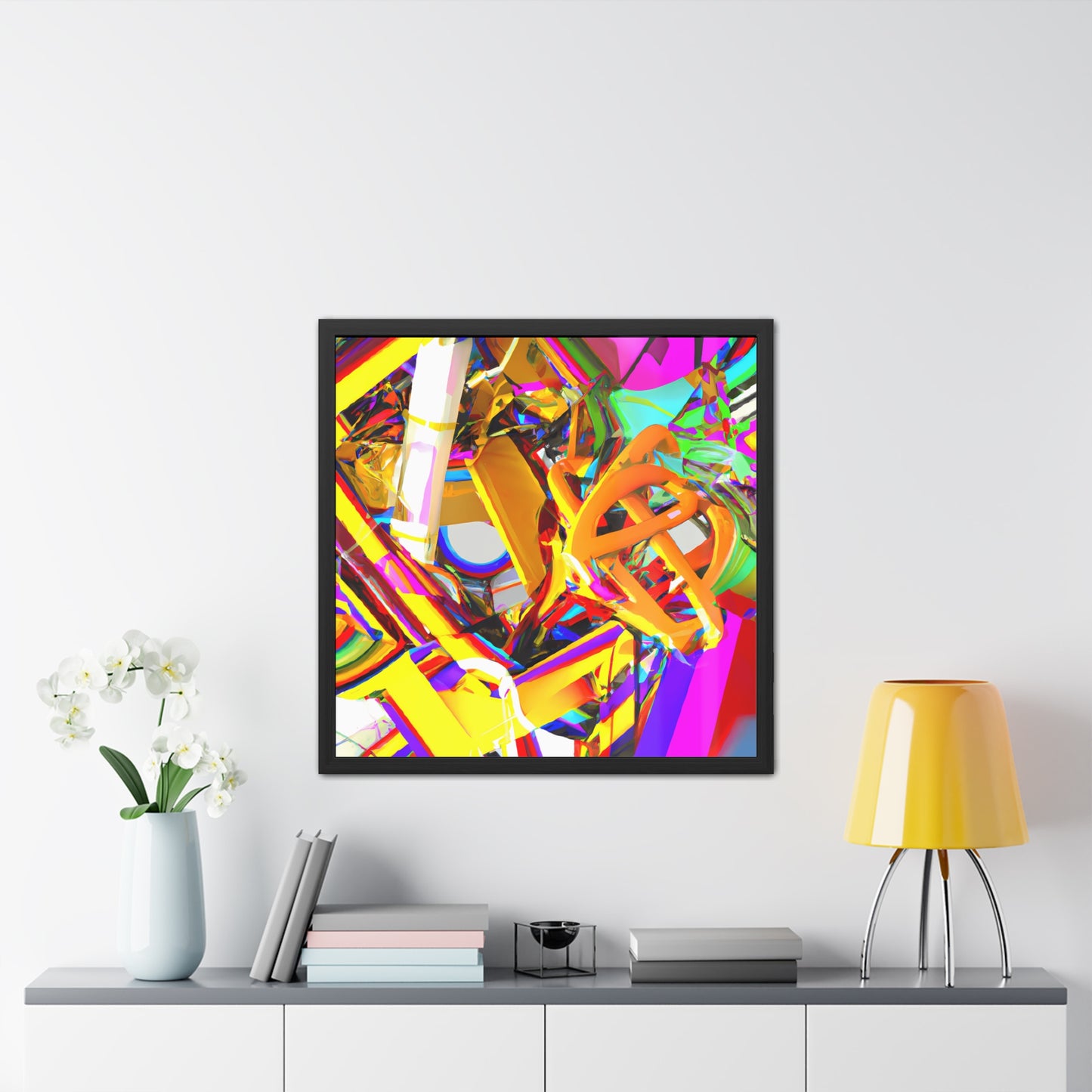 Future Graffiti 17 - on Framed Print