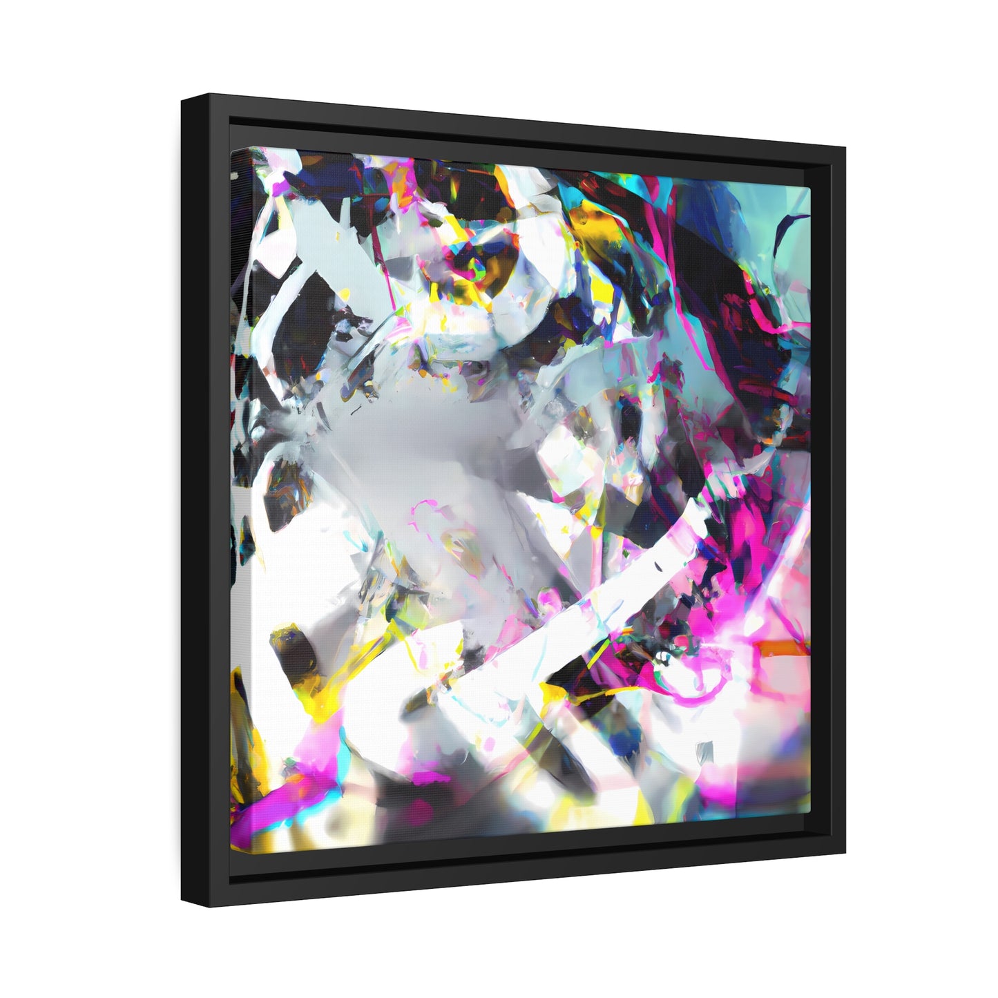 Future Graffiti 27 - on Framed Canvas