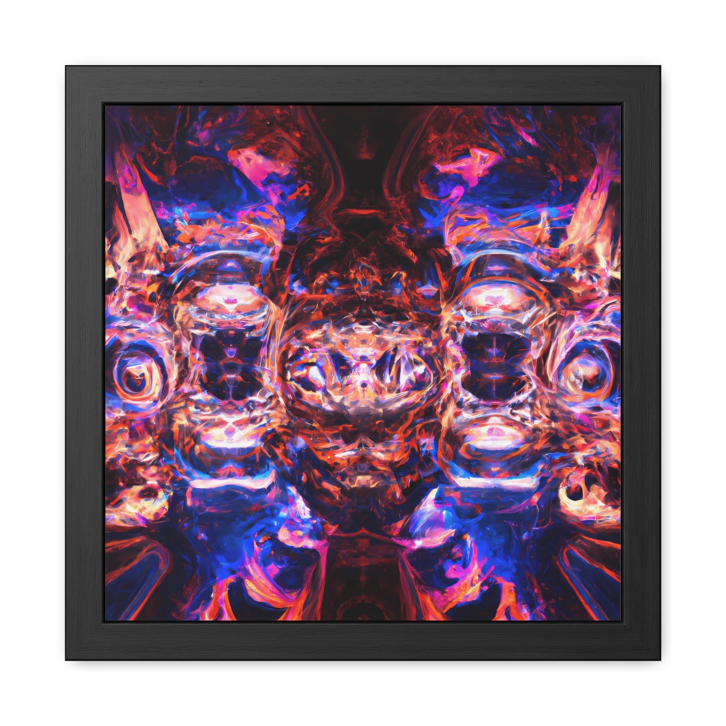 Fabstract 112 - on Framed Print