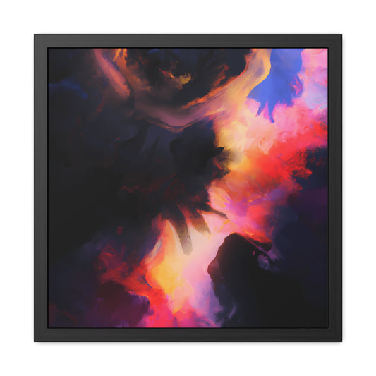 Fabstract 41 - on Framed Print