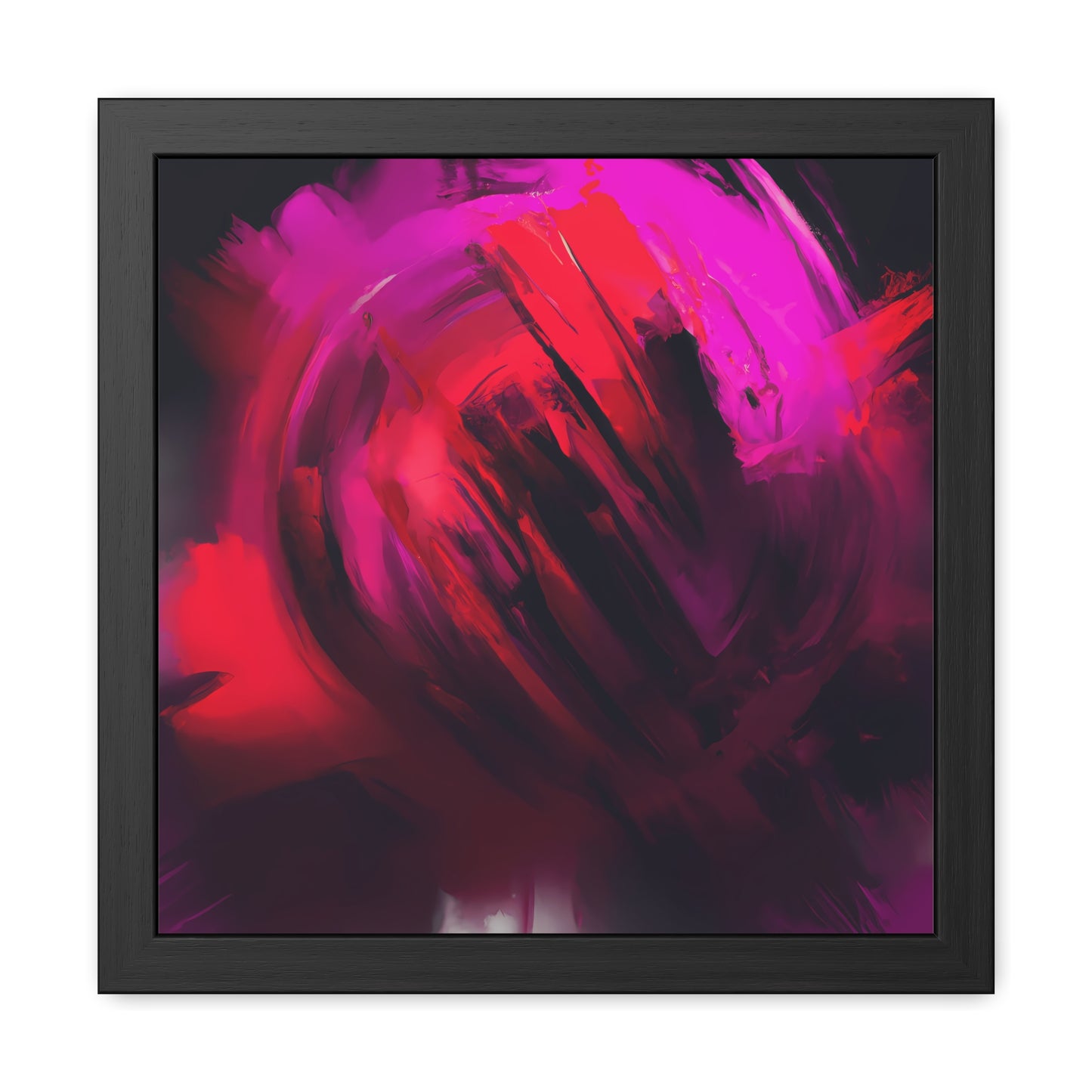 Fabstract 57 - on Framed Print