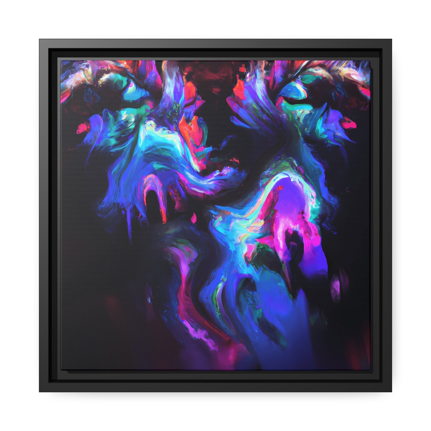 Quantum Euphoria 17 - on Framed Canvas