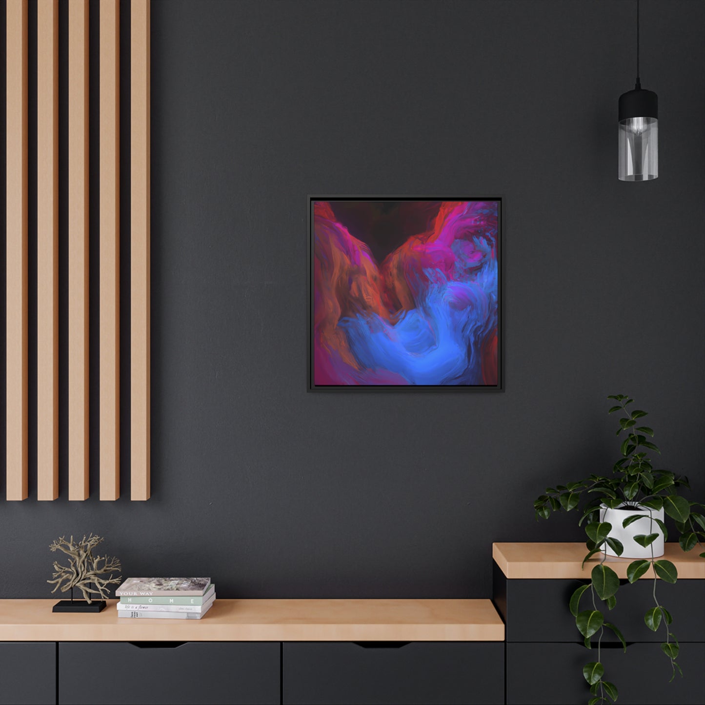 Quantum Euphoria 8 - on Framed Canvas