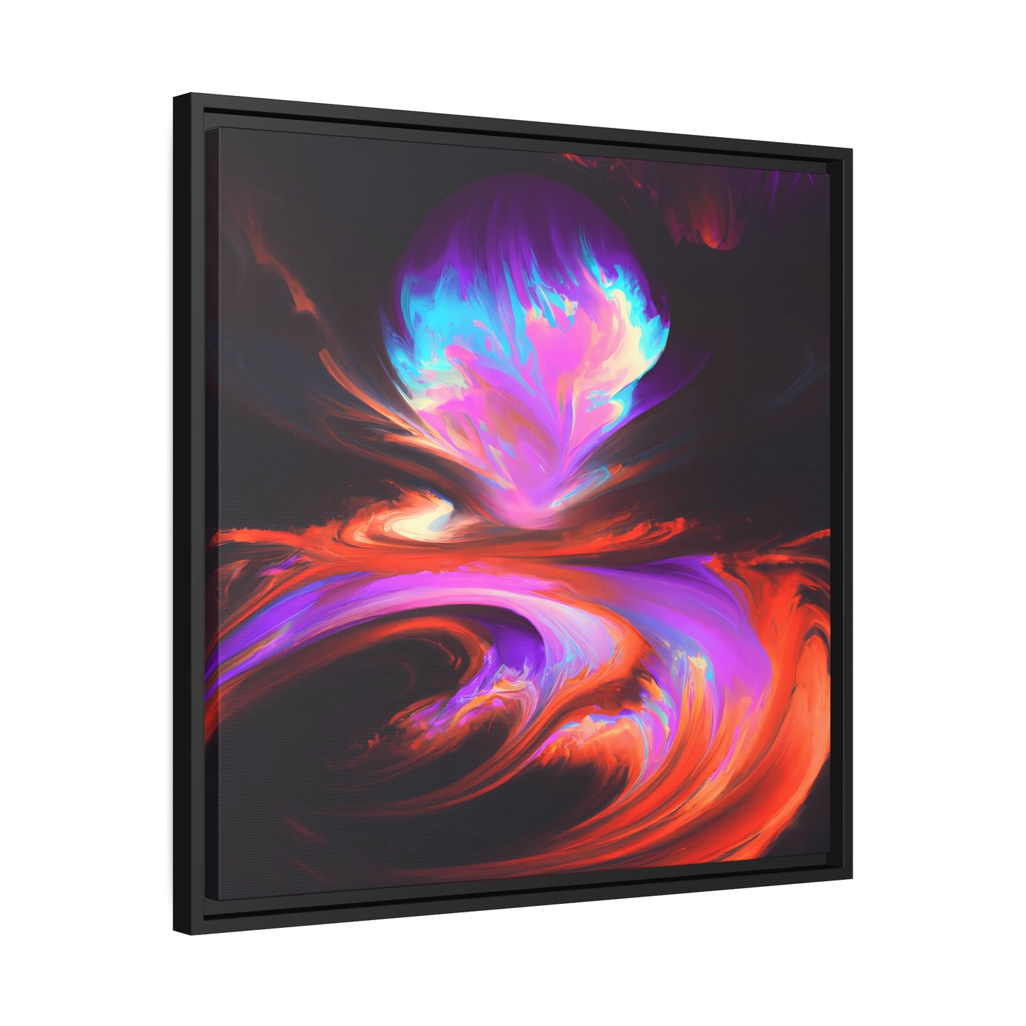 Quantum Euphoria 13 - on Framed Canvas