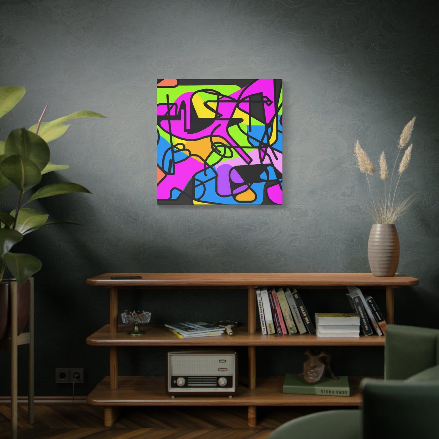 Fabstract 3 - on Canvas