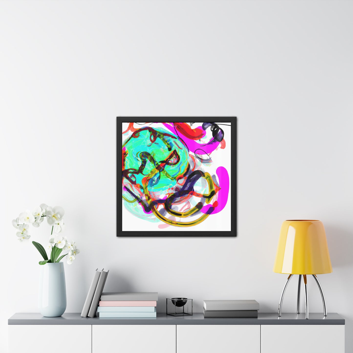 Future Graffiti 19 - on Framed Print