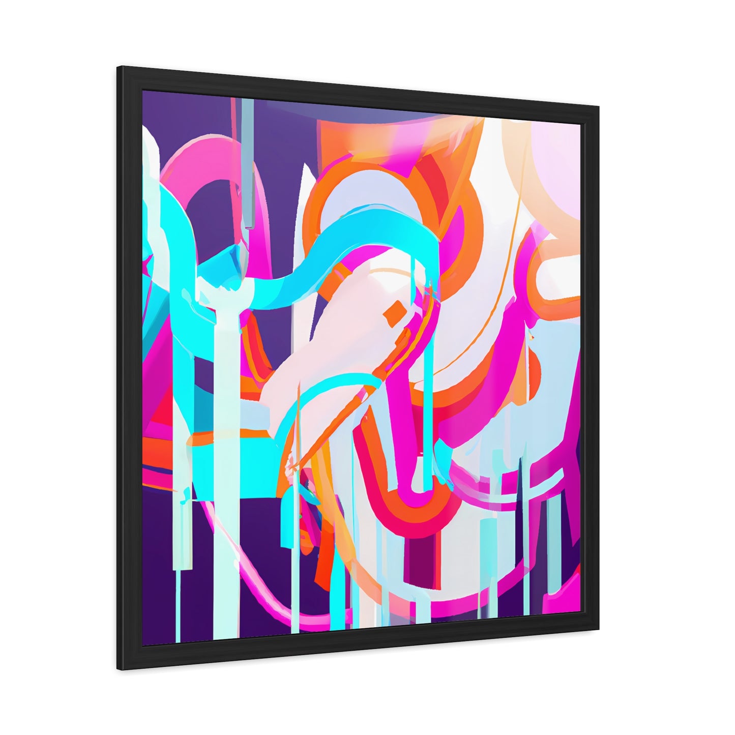 Future Graffiti 1 - on Framed Print