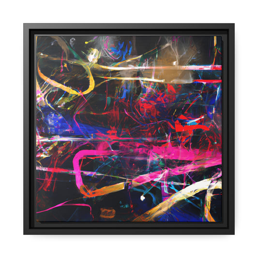 Future Graffiti 29 - on Framed Canvas