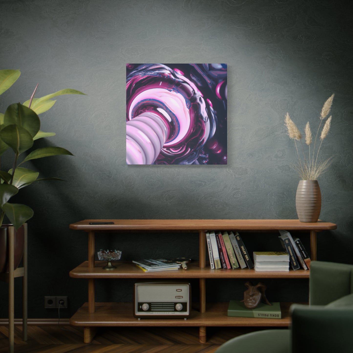 Temporal Flux 15 - on Canvas