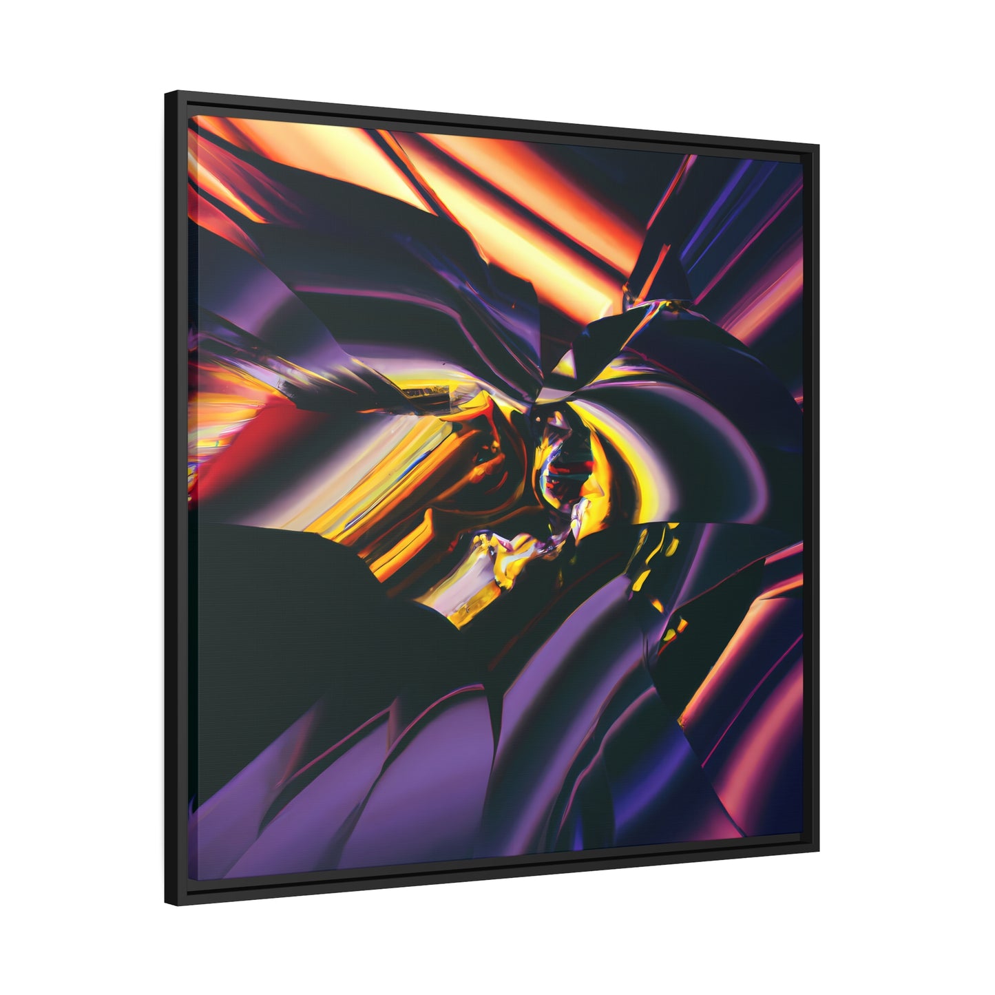 Temporal Flux 16 - on Framed Canvas