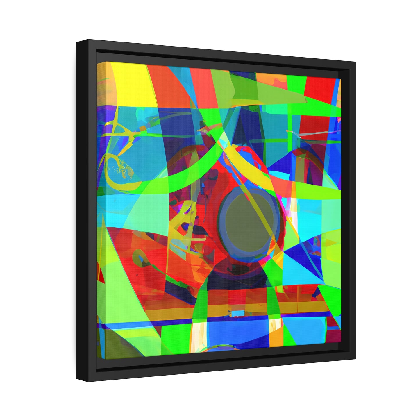 Future Graffiti 11 - on Framed Canvas