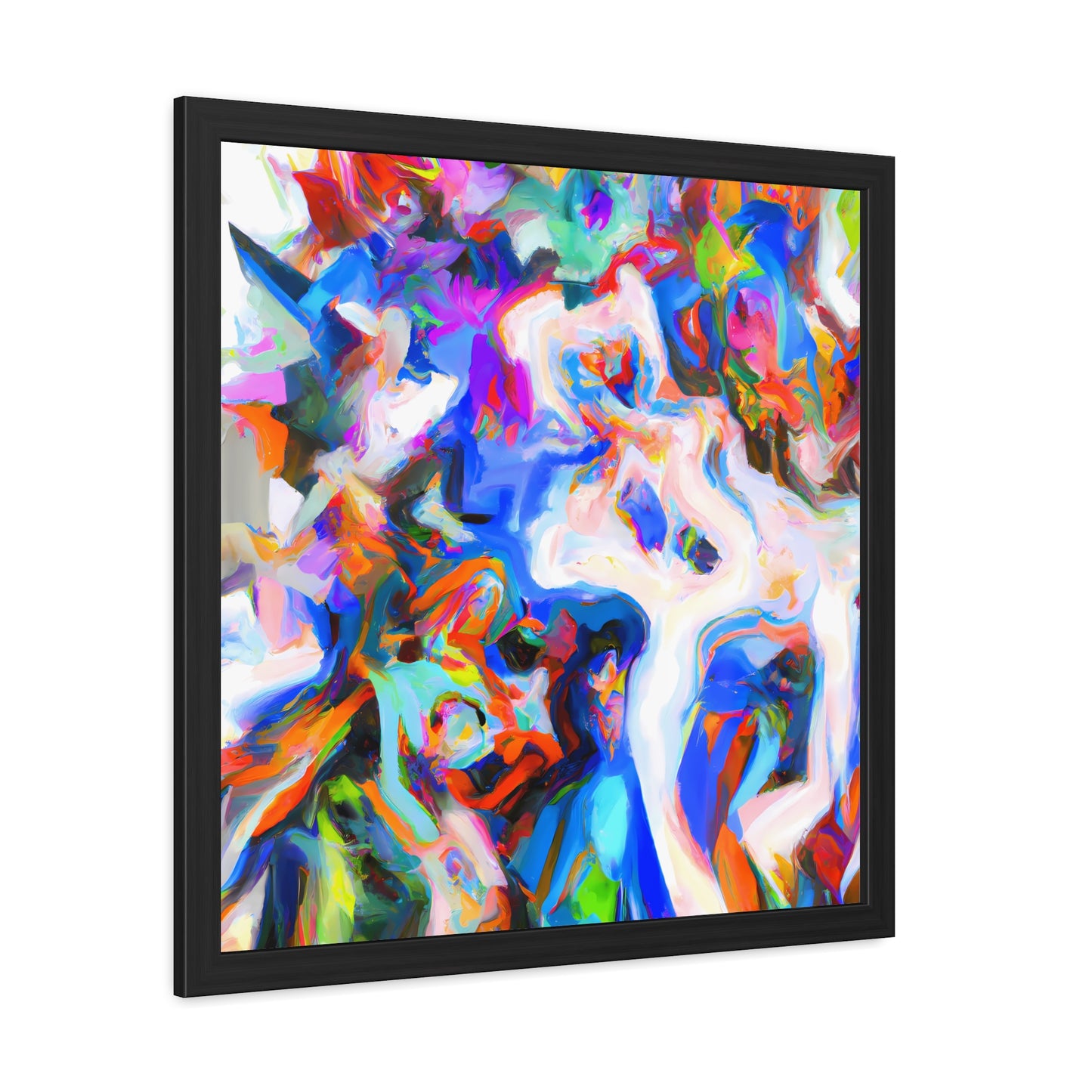 Fabstract 97 - on Framed Print